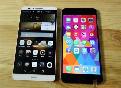 Apple iPhone 7 Plus vs Huawei Ascend P1 Karşılaştırma
